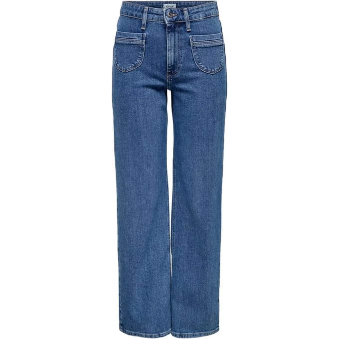 Vrouwen wide leg jeans Only Juicy Life