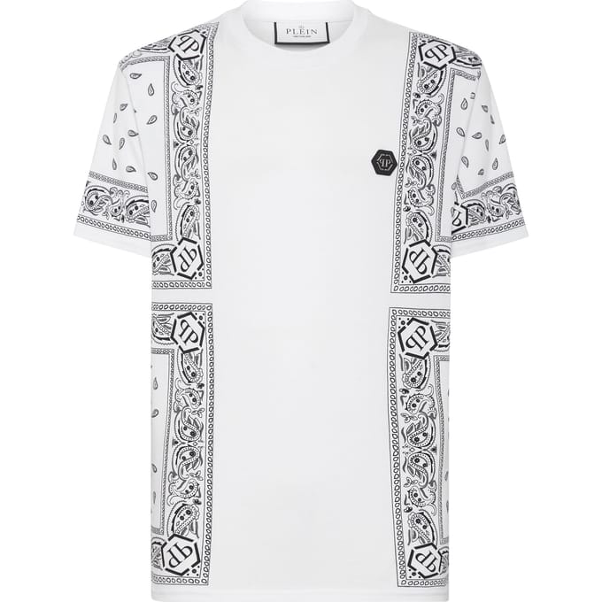 T-Shirt Ronde Hals Paisley