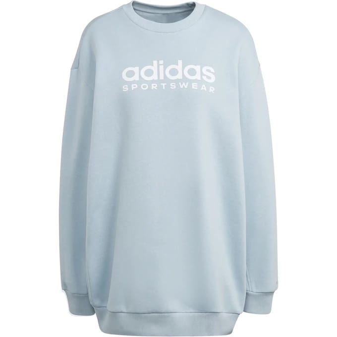 Adidas All Szn Fleece Graphic Sweatshirt Blauw M Vrouw
