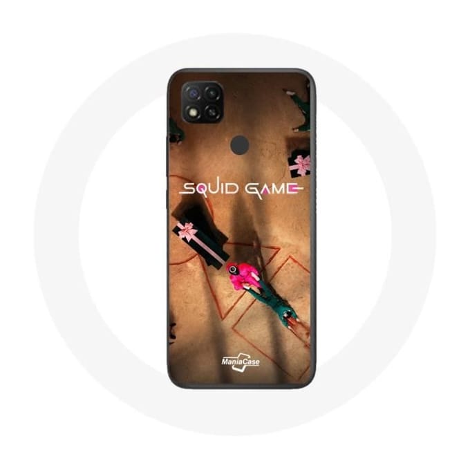 Coque Xiaomi Redmi 9C Squid game Logo soldat