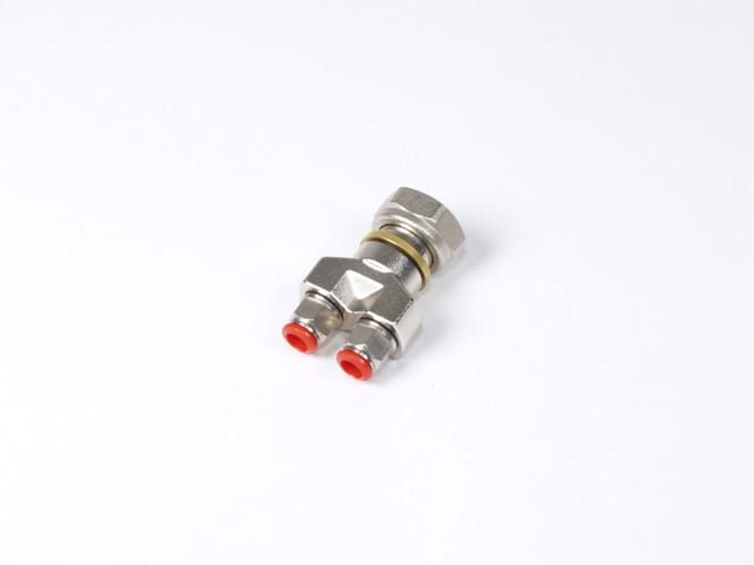 Magnum SlimFit PUSH aansluitset 12mm voor 2 x 100 meter buis per 2 stuks (W91202)