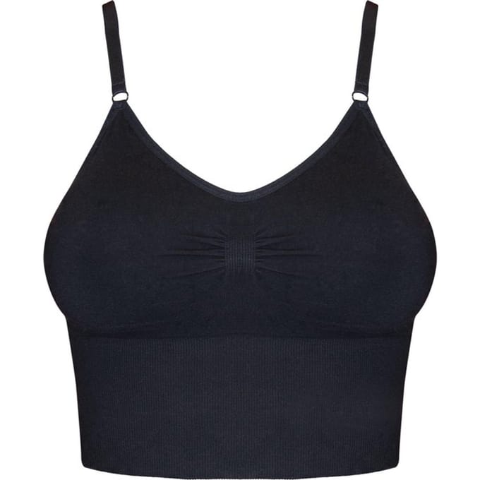 MAGIC Bodyfashion - Maat L - Bamboo Shape Spaghetti Beha Bamboo Zwart Vrouwen