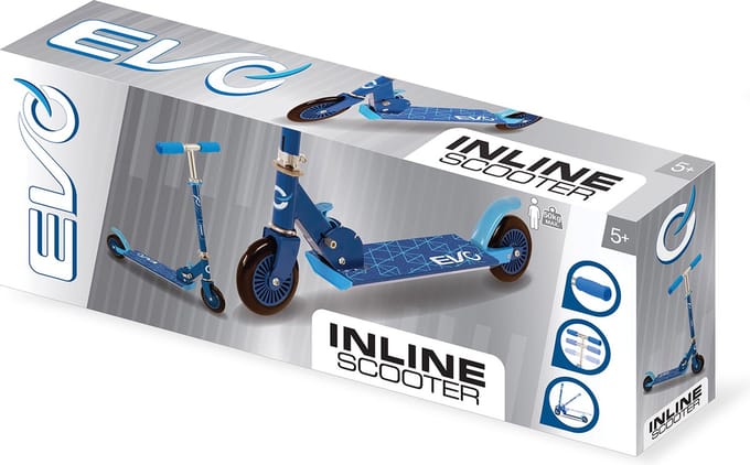 Evo Inline Step - Blauw - 125 mm