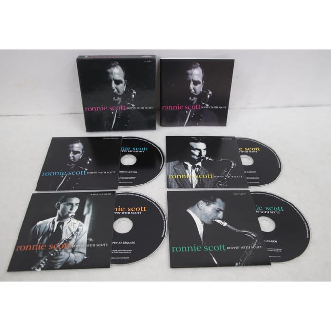 CD RONNIE SCOTT Boppin With Scott PROPERBOX131 PROPER 2007 VK Jazz Gebruikt black
