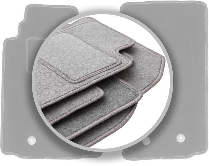 Grijze automatten voor: Mazda MX-5 III cabrio (2005-2015)