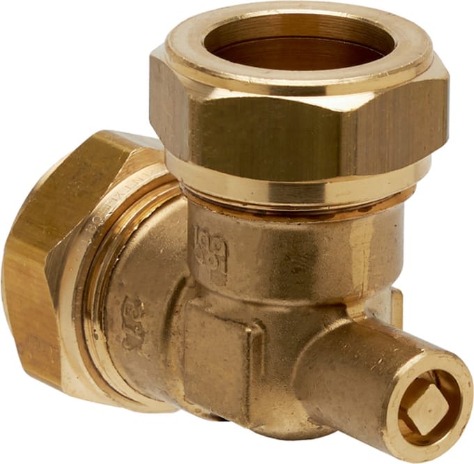 Knel Knie 22x22mm Met Ontluchting