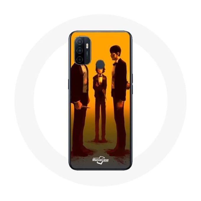 Oppo A53 Case Squid Game Seong Gi hun Cho Sang woo en Kang Sae Byeok Aflevering 9