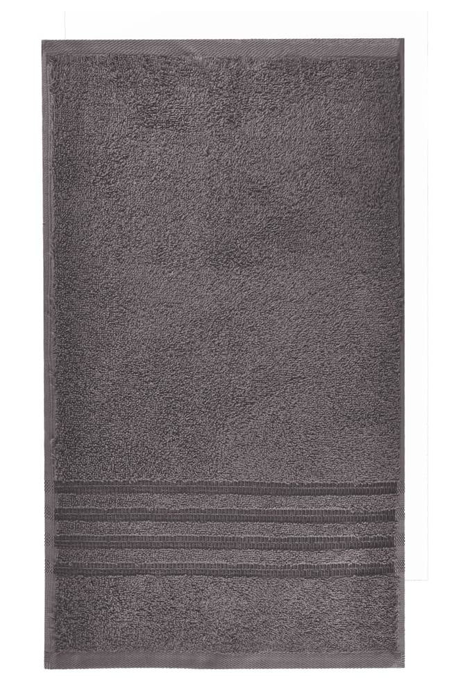 Gastenhanddoek Milano 30x50 antraciet - SCHIESSER Home 30*50