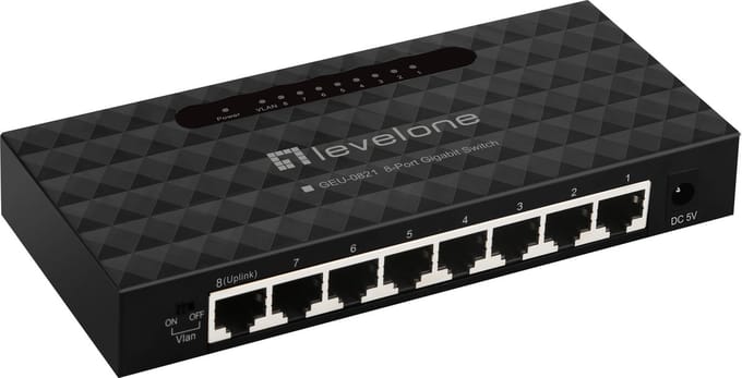 LevelOne GEU-0821 8-Port Gigabit Switch