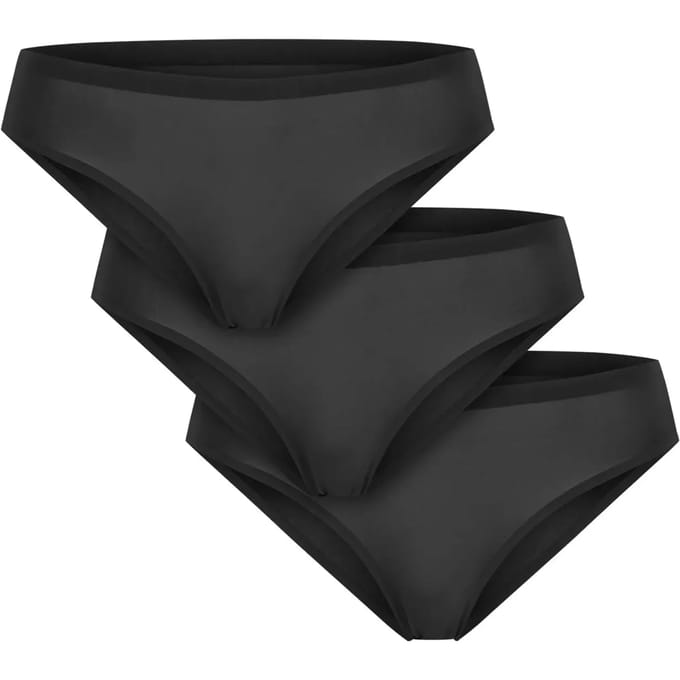Urban Classics - Bonded Tanga 3 Pack String - M - Zwart