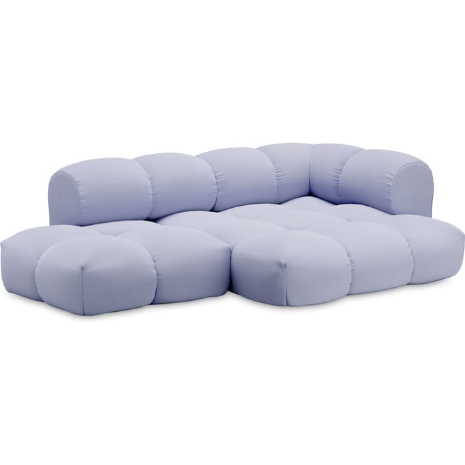 Objekte unserer Tage zander Sofa Design 06 rechts (3--zit) - Vidar 0723 lila blauw