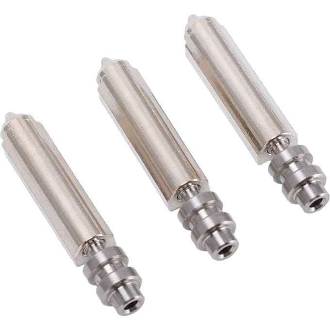 3 pièces Buse de remplacement 0,4 mm pour imprimante 3D Kobra X Échange rapide Buse Hotend Bimétallique white