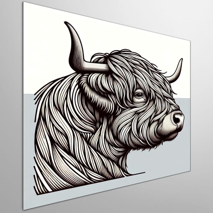 Kunstprint | Wanddecoratie | Dibond | 20 × 20 cm