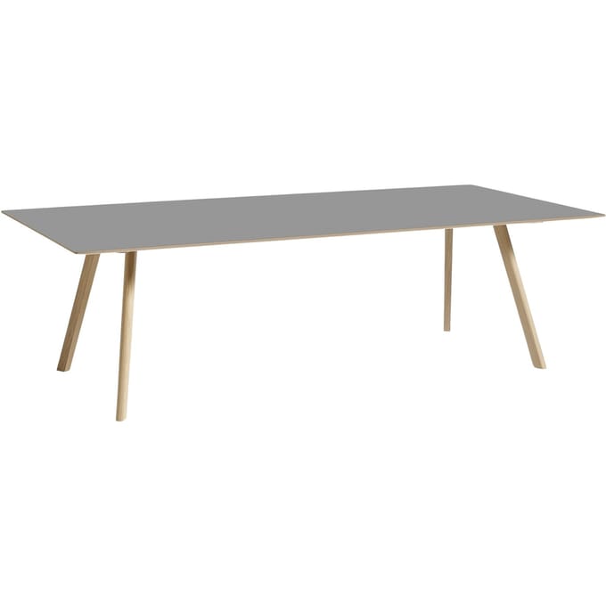 HAY Copenhague CPH30 tafel - grijs - lak op waterbasis - 250 x 120 cm