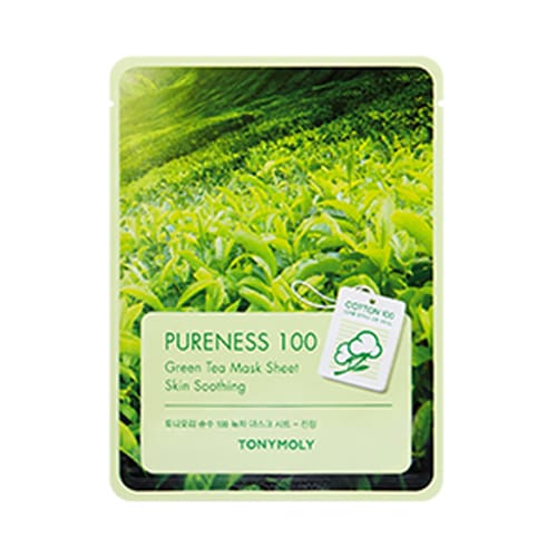 TONYMOLY - Pureness 100 Mask Sheet - Green Tea - 1stuk