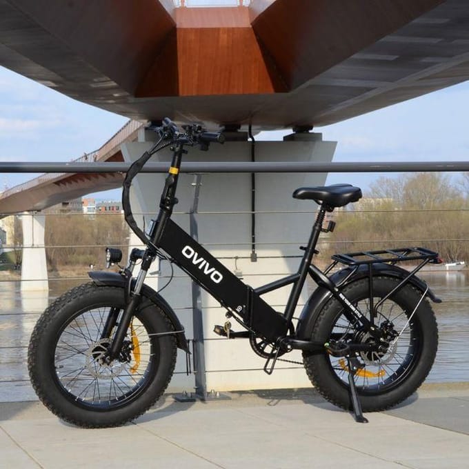 Vélo électrique - OVIVO - C1 Pro - 250W - 10.4Ah - 25km/h - Noir