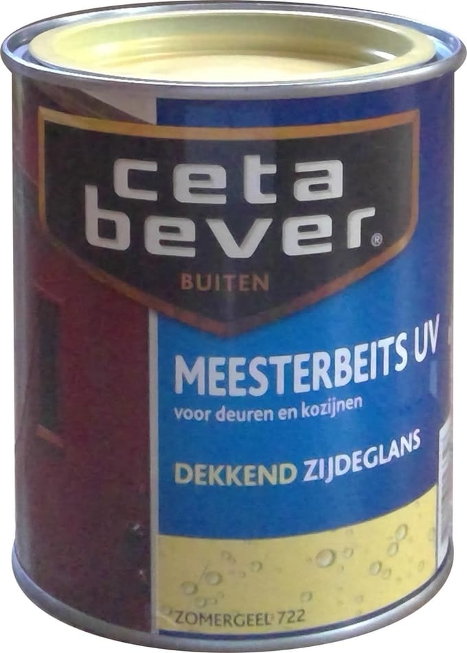 CetaBever Meesterbeits UV 0,75L - Okergeel