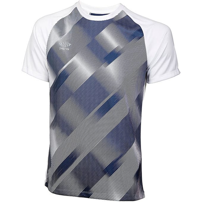 Umbro Training Graphic Heren Wit/Blauw T-Shirt