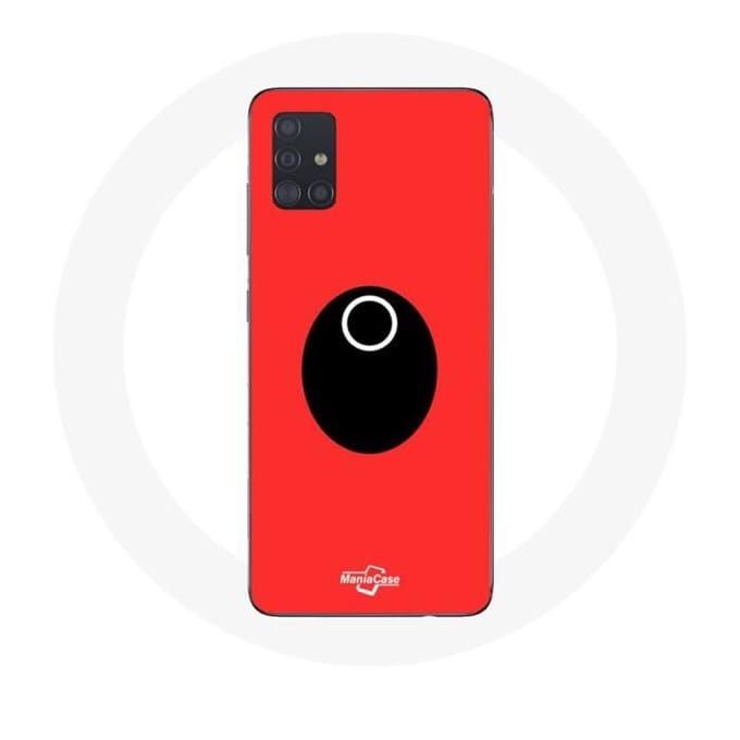 Samsung Galaxy A51 hoesje Squid Game masker soldaat cirkel