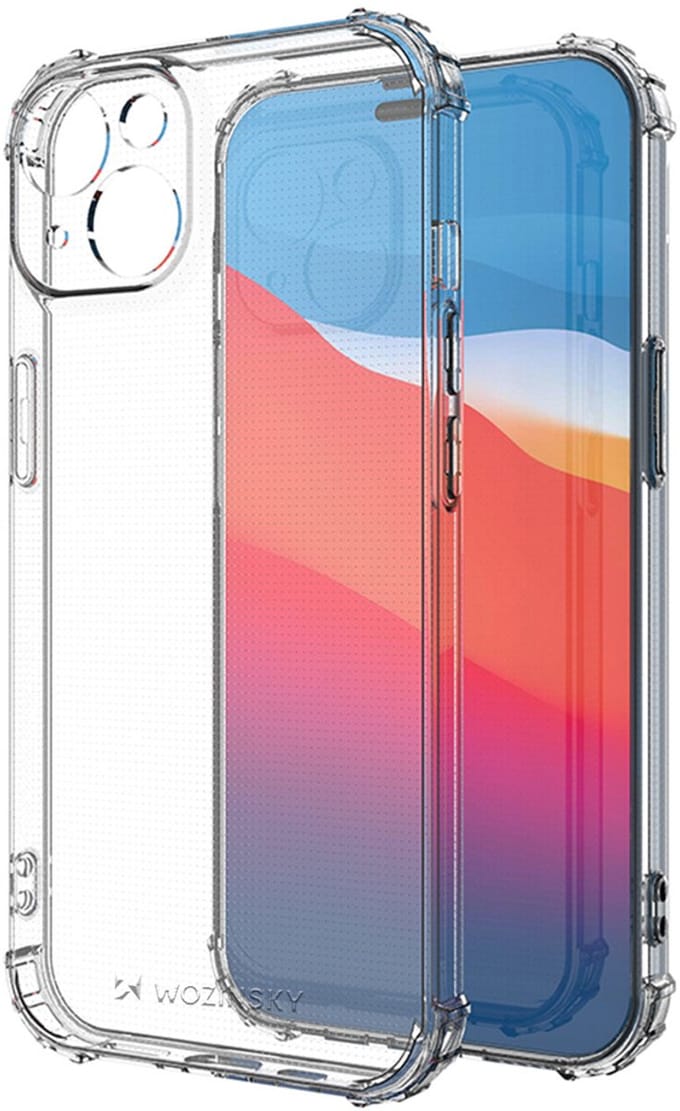 Wozinsky Anti Shock Serie - Schokbestendige hoes voor iPhone 14 Plus - TPU - Transparant