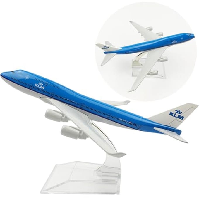 Vliegtuigmodel 1/400 schaal Diecast - Miniatuur Collectie