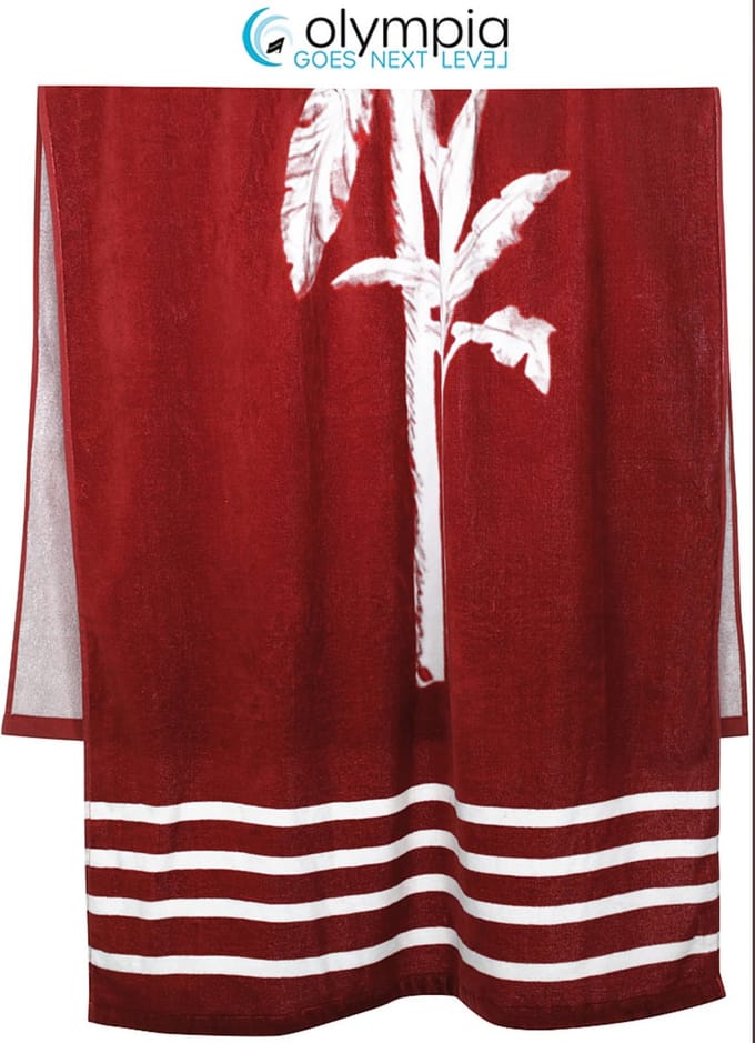 Olympia - Badlaken - Rood