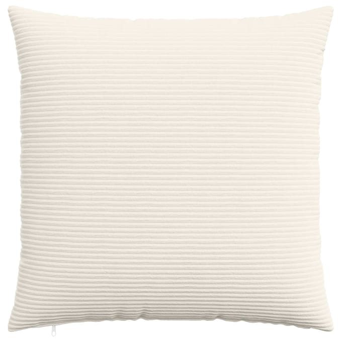 vidaXL - Kussensloop - 2 - pcs - HEERLEN - Crèmekleurig - 80 - x - 80 - cm - corduroy