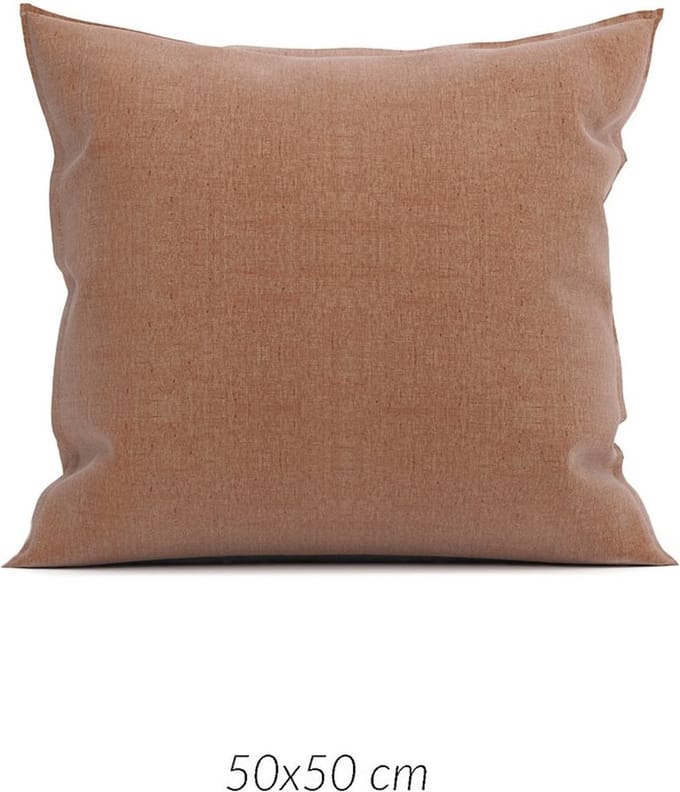 Heckettlane Franela Kussensloop - Rood - 50x50cm - Rood