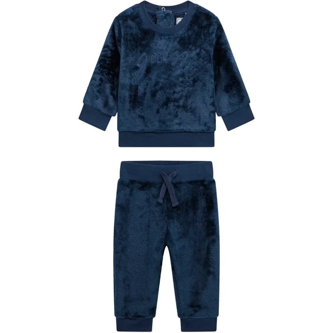 Set van sweatshirt en broek voor jongensbaby's Guess