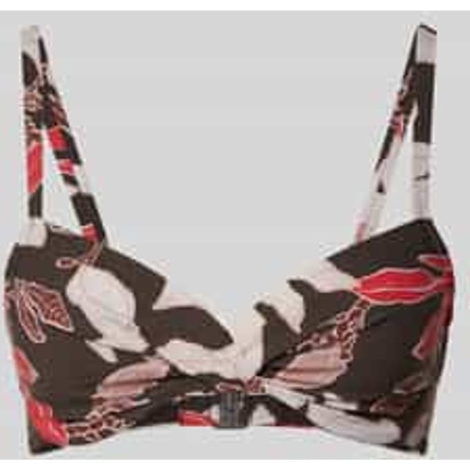 Bikinitop met knoopdetail model 'Camolo Underwire'