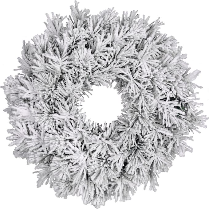 Black Box Trees - Dinsmore krans frosted, groen -  d60cm
