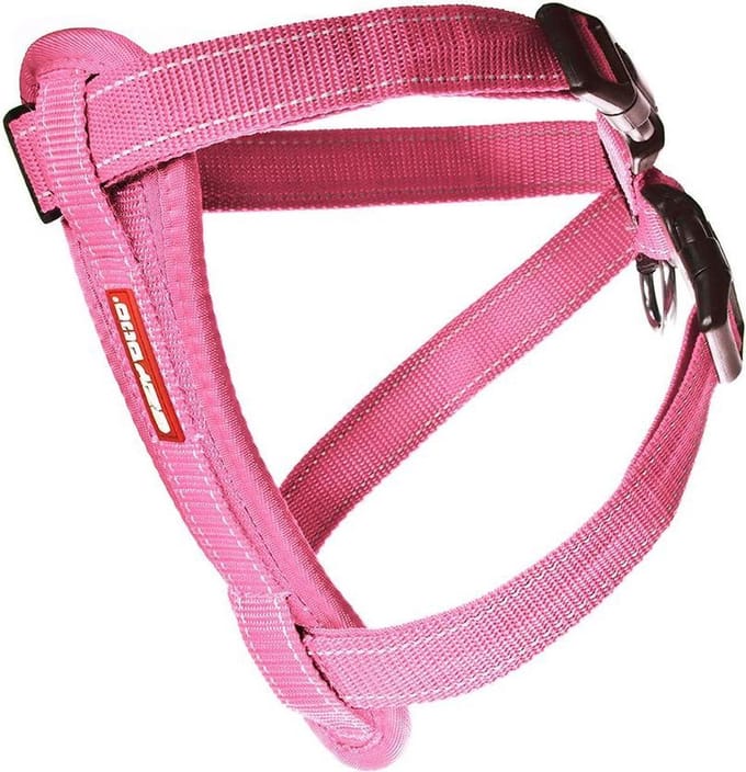 EzyDog Chest Plate Hondentuig - Harnas voor Honden - S - Roze