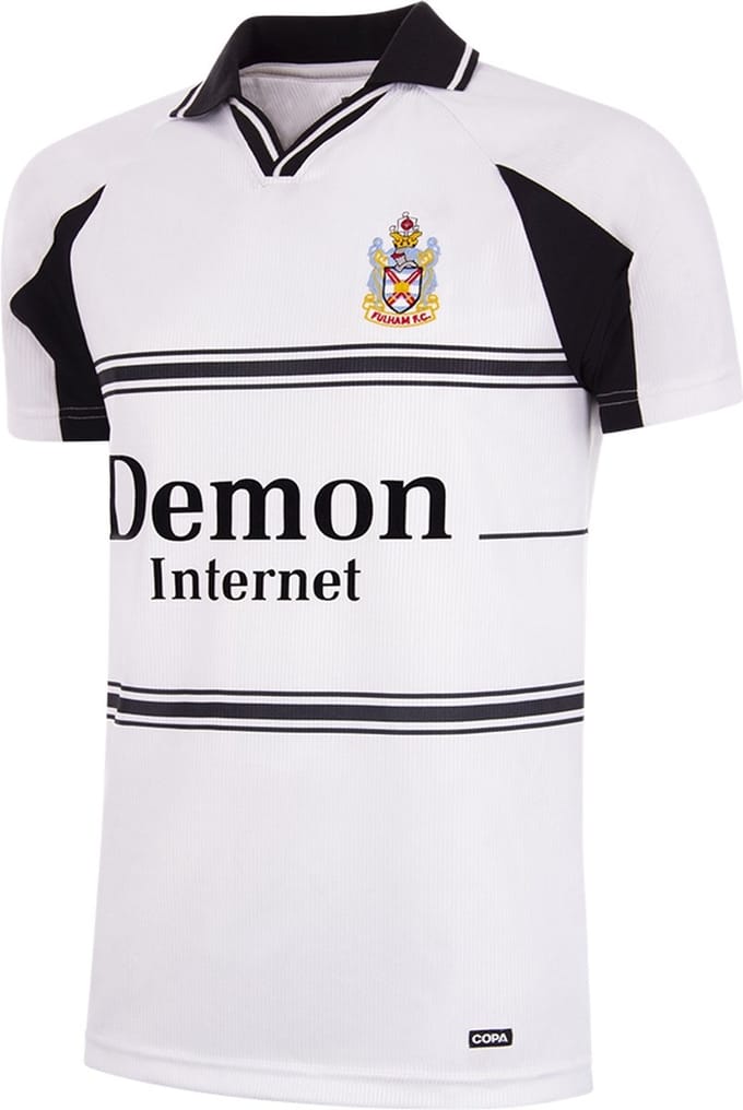 COPA - Fulham FC 1999/00 Retro Voetbalshirt - Heren - Wit - M