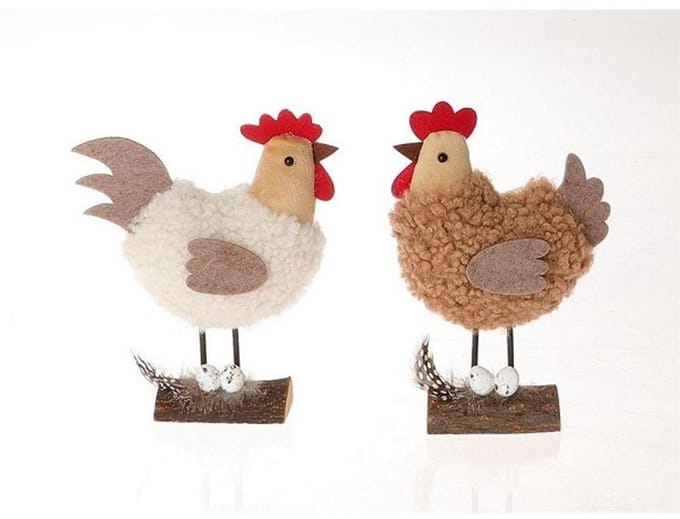 HBX Natural Living Deco kip Kinnom | 11,5 x 7 x 9,5 cm