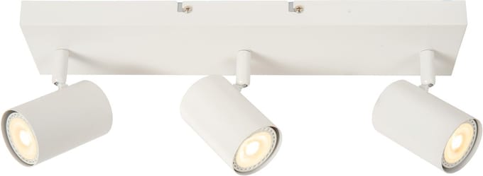 Lucide AMIGO - Plafondspot (Plafondlamp) - 3xGU10 (MR16) - Wit