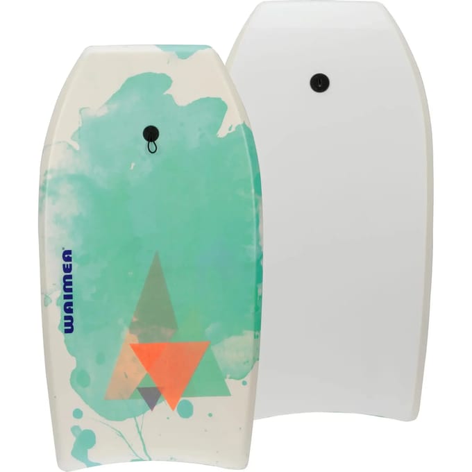 Waimea Bodyboard - Slick Board - 93 cm - Wit/Turquoise/Paars