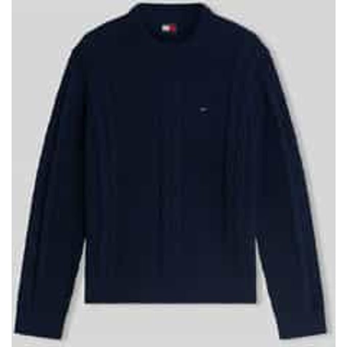 Regular fit pullover van puur katoen met gestikt logo