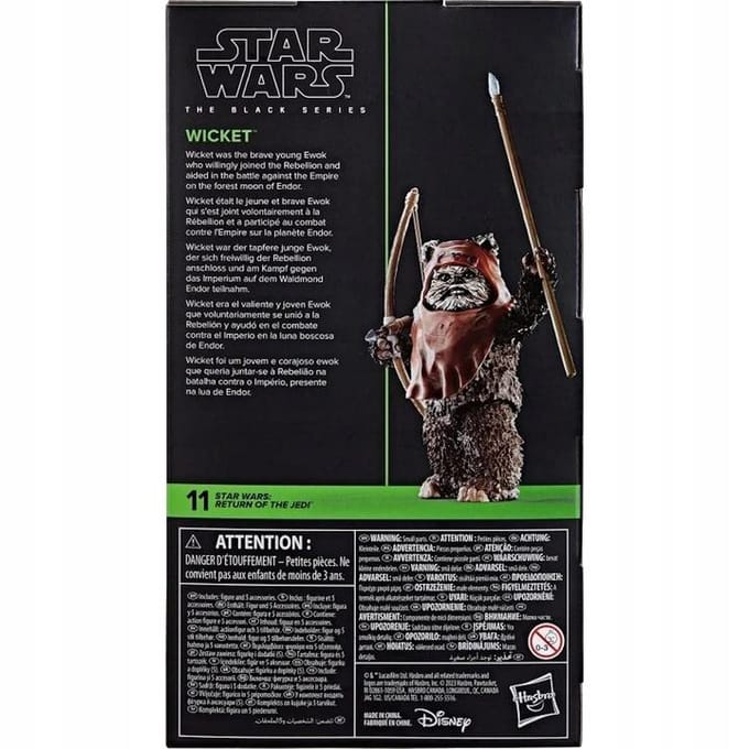 Hasbro Star Wars - Episode VI Black Series Wicket 15 cm Actiefiguur - Multicolours