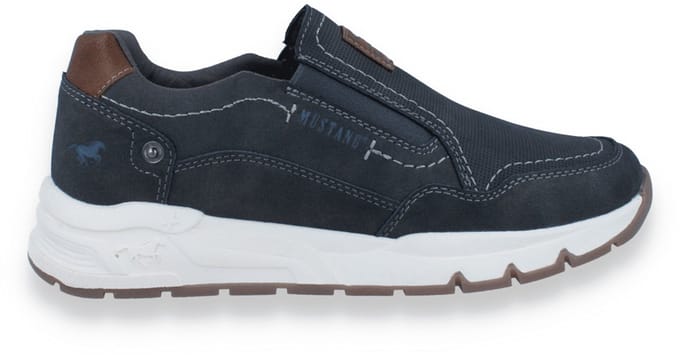Mustang Heren Sneaker Coal | Grijs | Maat: 45