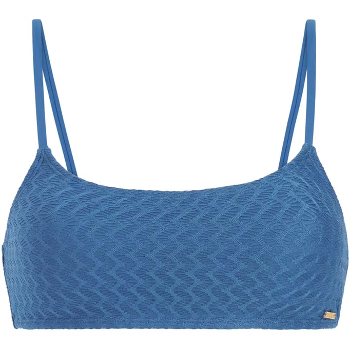 Protest MIXElifi - Bralette bikini top Dames - Clipsluiting - Uitneembare vulling - Normale pasvorm - Blauw