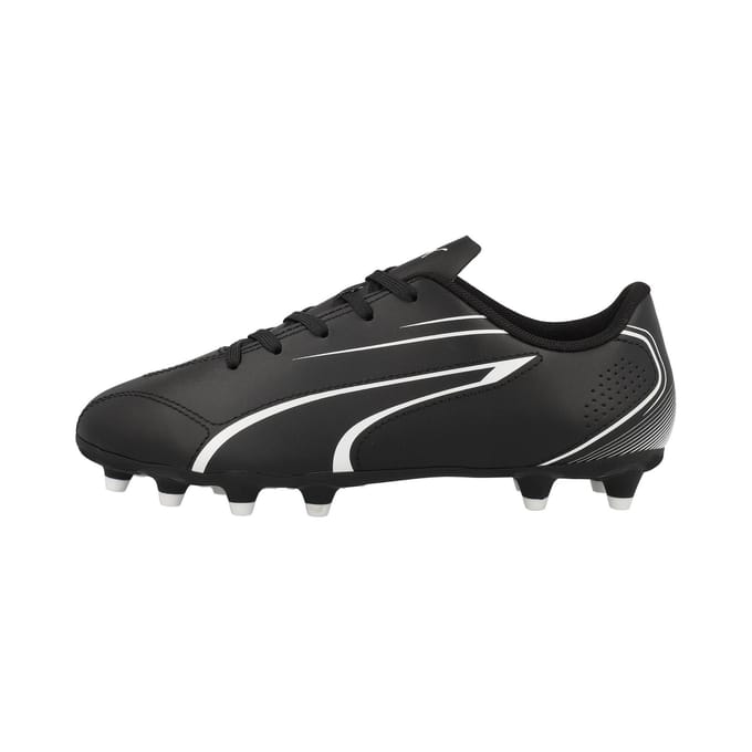 Puma Heren Vitoria FG/AG Voetbalschoenen (Zwart/Wit)