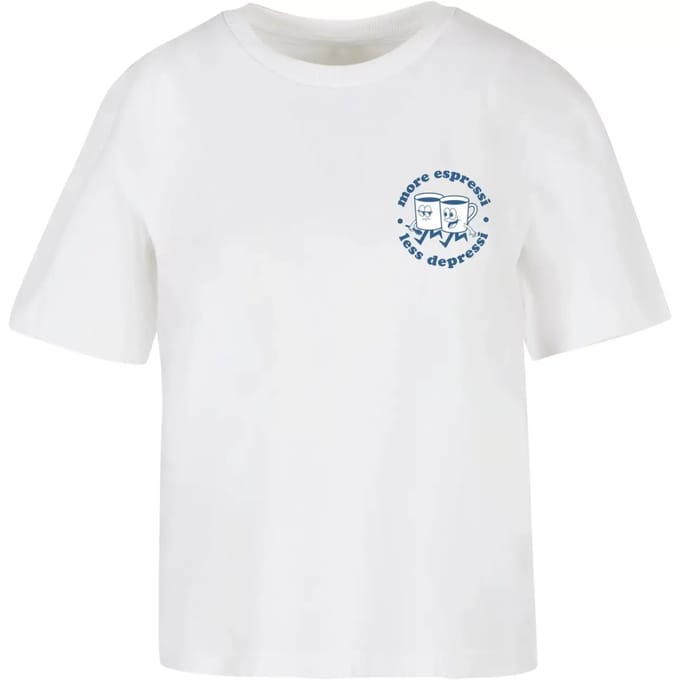 Dames-T-shirt Miss Tee Daily Espresso