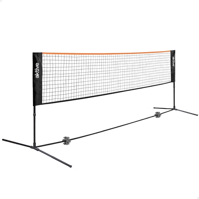 Draagbaar Net voor Volleybal en Badminton, Hoogteverstelbaar, 5 Meter