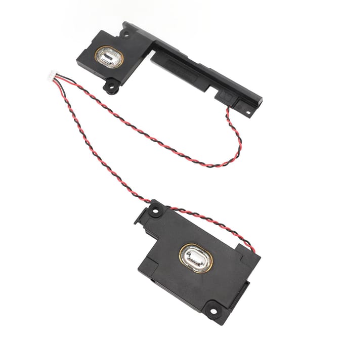 Laptop Ingebouwde Luidspreker Vervanging met Connector ABS Plug and Play Interne Luidsprekersamenstelling voor black