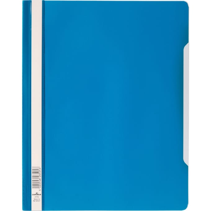Durable snelhechtmap voor showtassen blauw