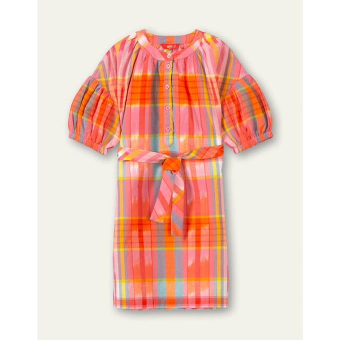Oilily Dikat - Jurk - Meisjes - Roze - 110/5yr
