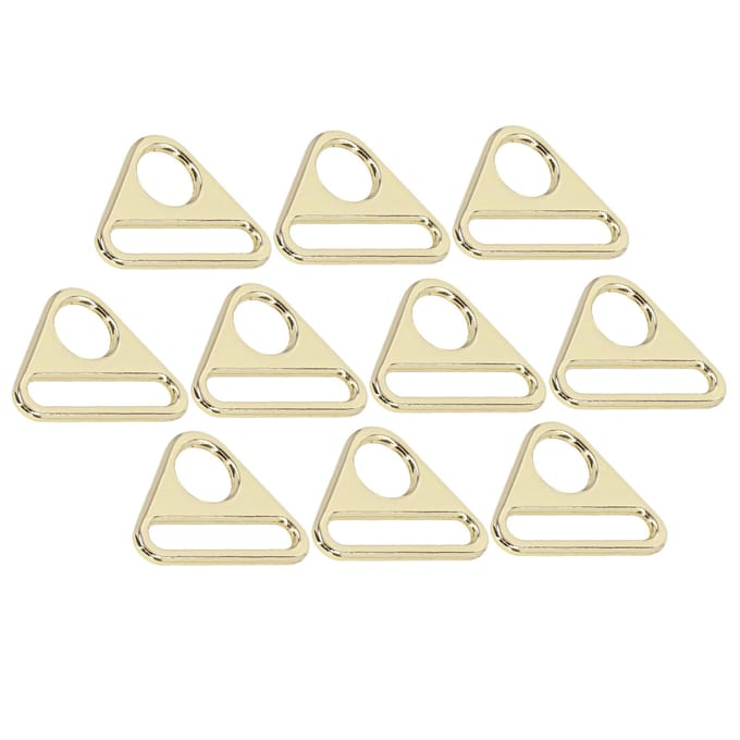 10 stuks Verstelbare Gesp 38 mm Zinklegering Materiaal Multifunctioneel Lichtgewicht Draagbaar Bagage wit