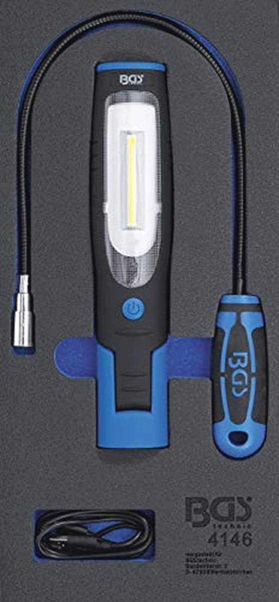 Gereedschapmodule 1/3: Looplamp en Magneetlamp - 3-dlg
