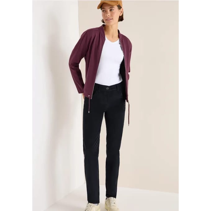 Slim Fit corduroy broek