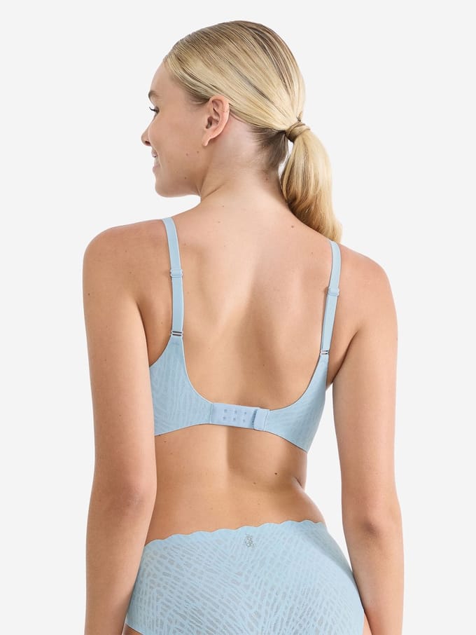 Sloggi Women ZERO Feel Bliss THE UP P Bra - BH - lichtblauw
